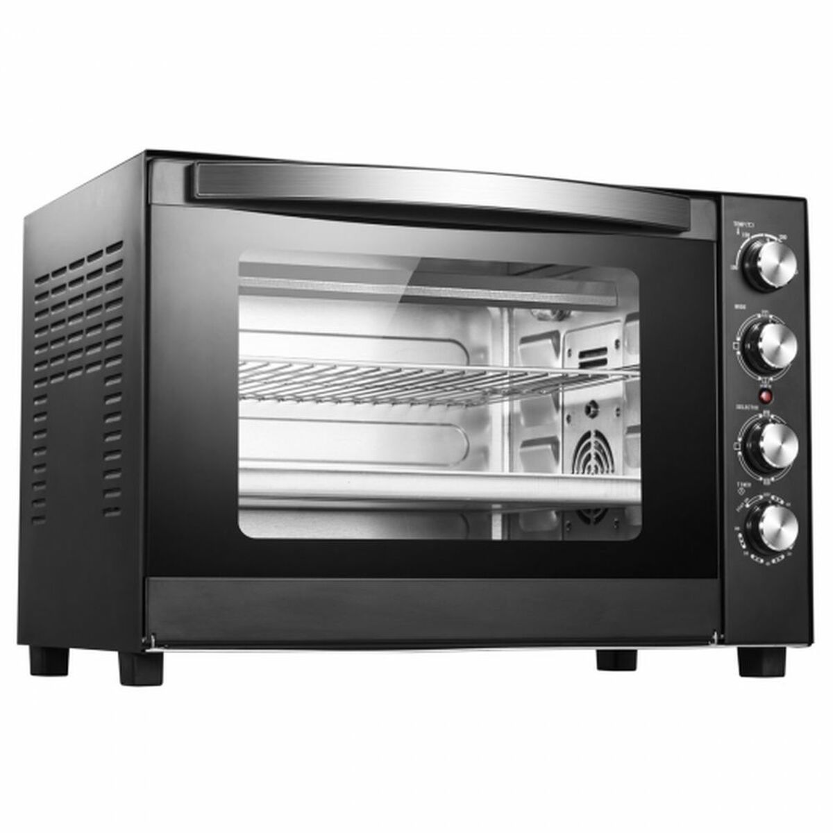 Varmluftsugn COMELEC TP-8436018202891_243646_Vendor Svart 1600 W 38 L