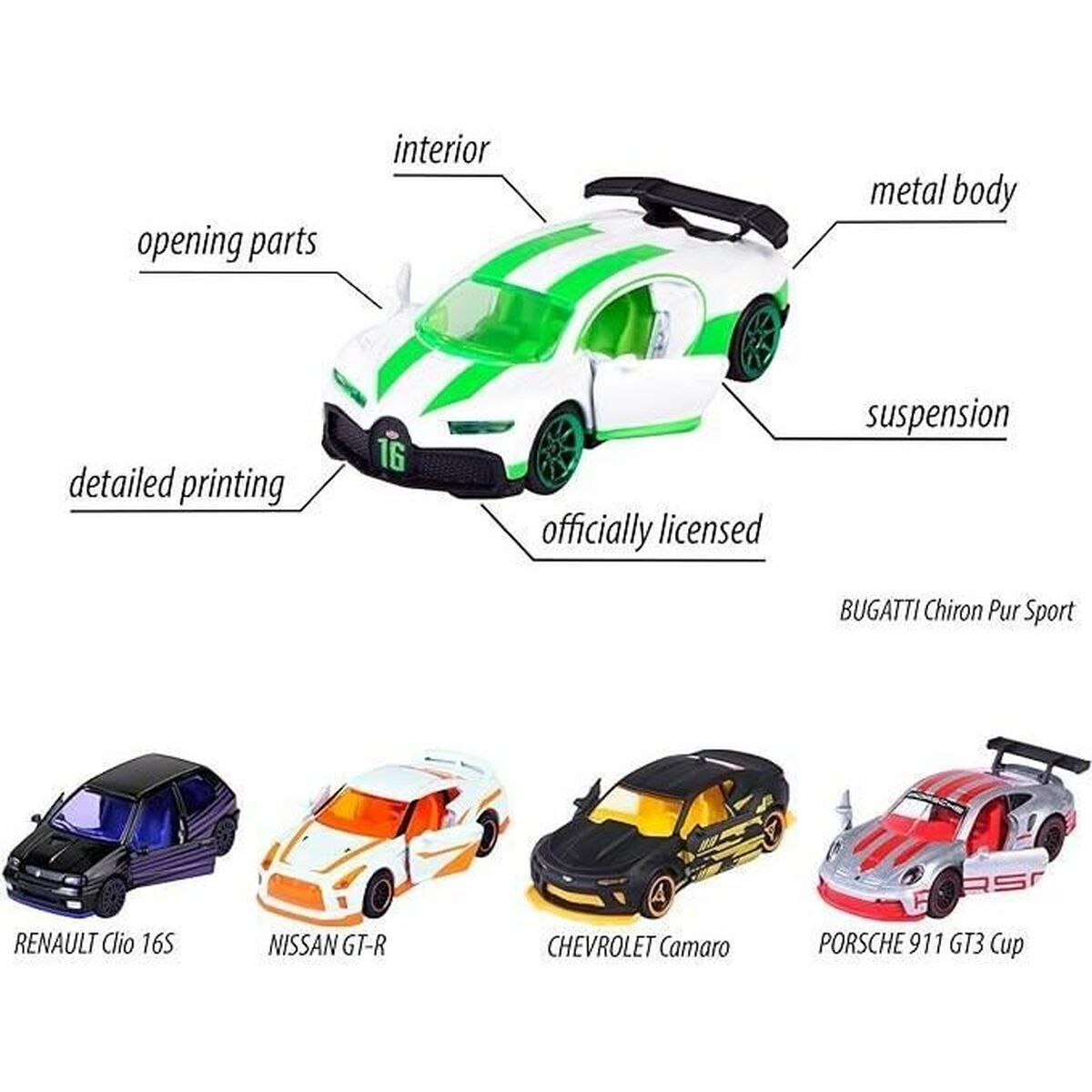 Actionfigurer Majorette Color Trace - 3