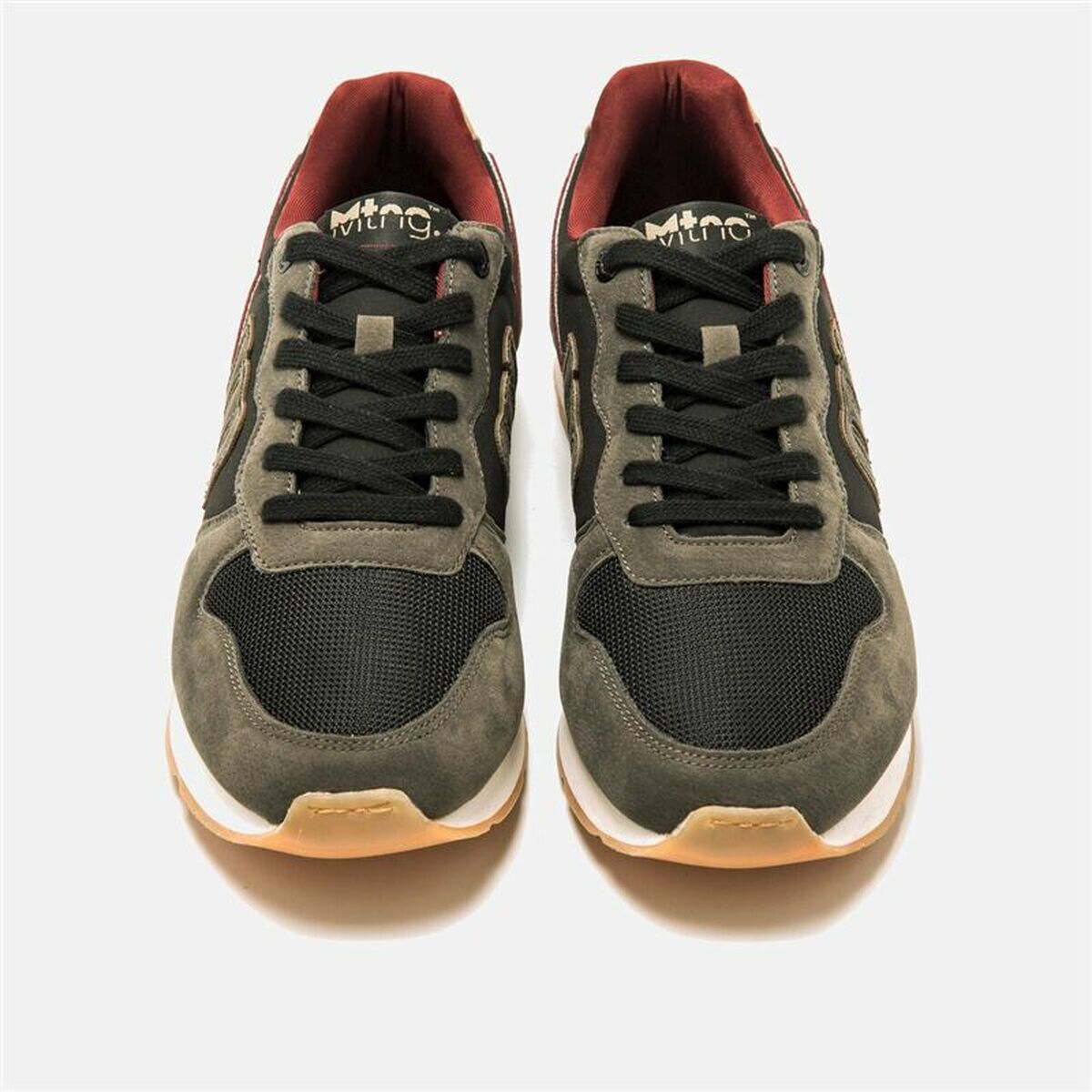 Sportskor Casual Herr Mustang Joggo Oliv - 3