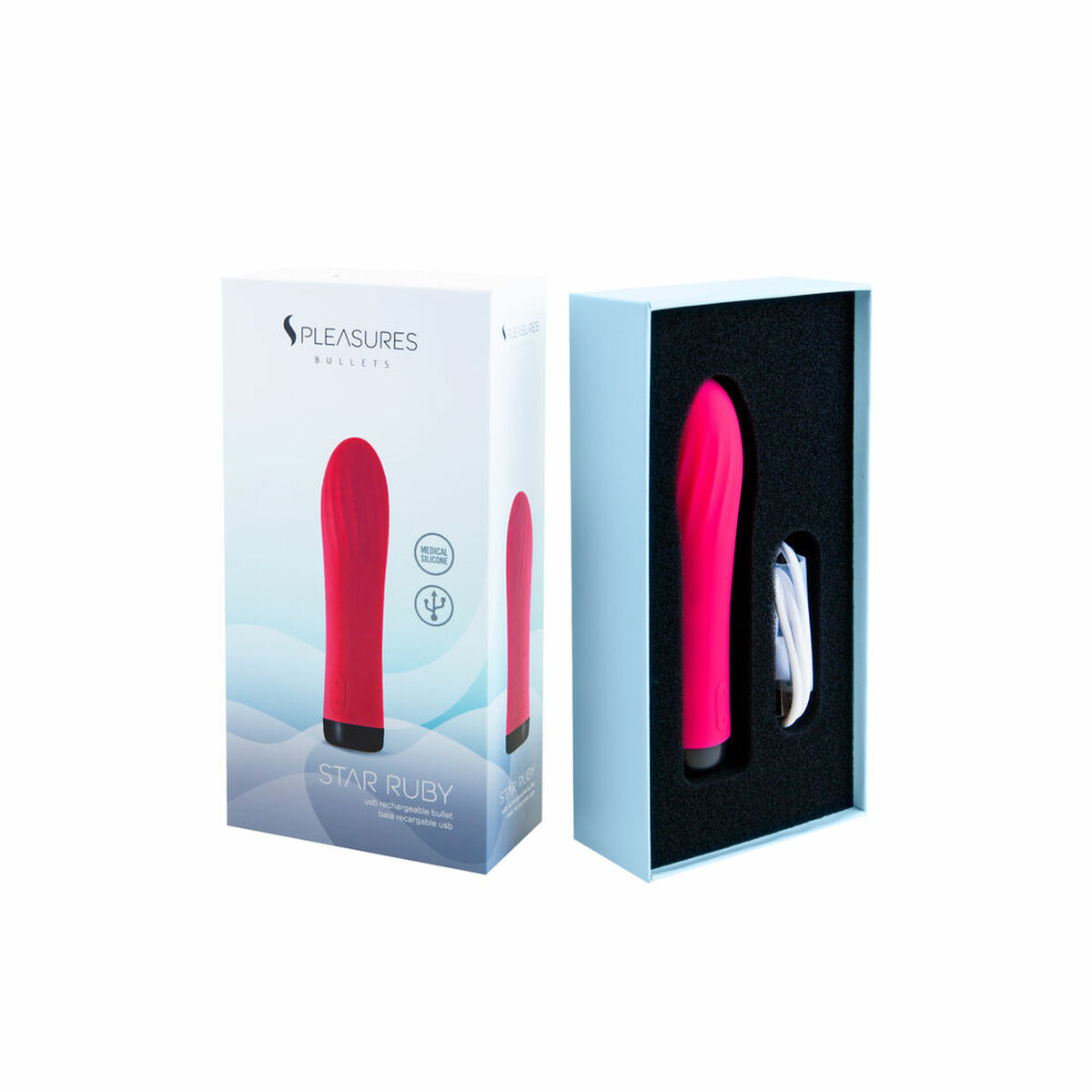 Patronvibrator S Pleasures Rosa Cerise - 2