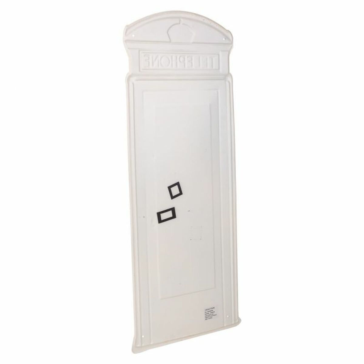 Väggplatta Alexandra House Living Telephone Järn 75 x 30 cm - 6