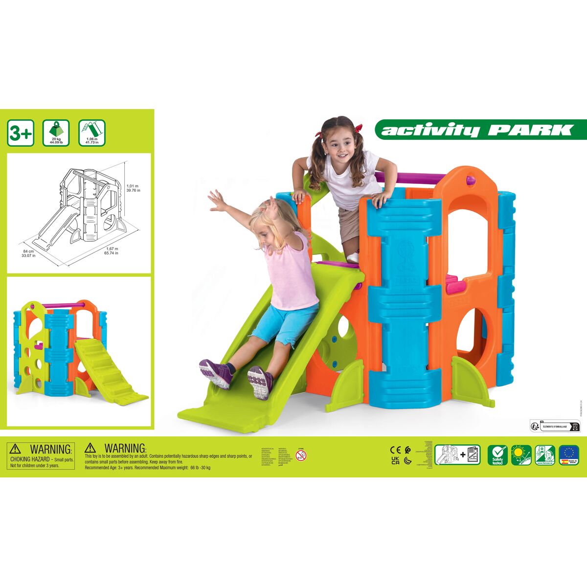 Lekplats Feber 719015 (167 x 84 x 101 cm) - 5