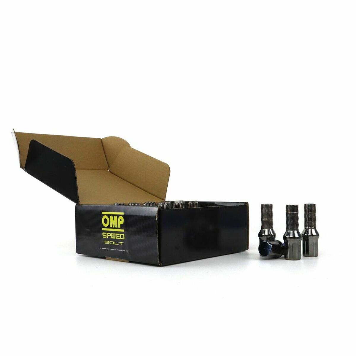 Set Skruv OMP 27 mm Antracitgrå 20 uds M12 x 1,25 - 9