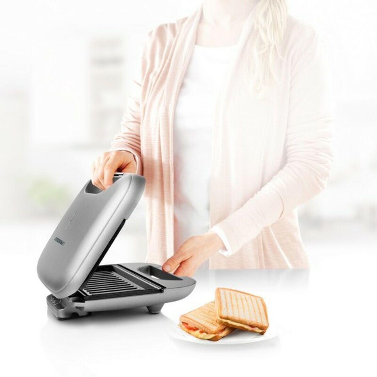 Smörgåssgrill Princess 01.127003.01.001 Svart Grå 750 W - 17