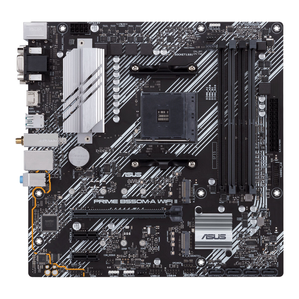 Moderkort Asus PRIME B550M-A WIFI II AMD B550 AMD AM4