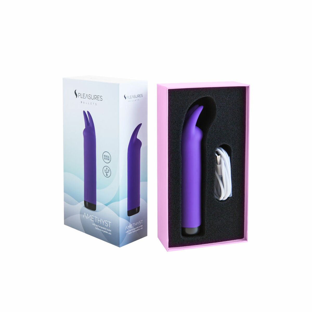 Patronvibrator S Pleasures Lila Violett - 3