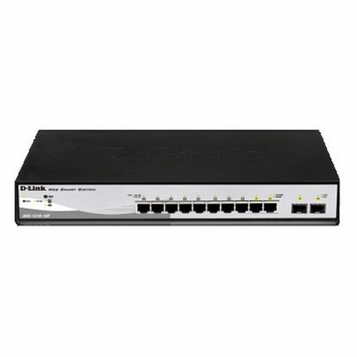 Skrivbords omkopplare D-Link DGS-1210-10P         10 Puertos RJ45 - 6