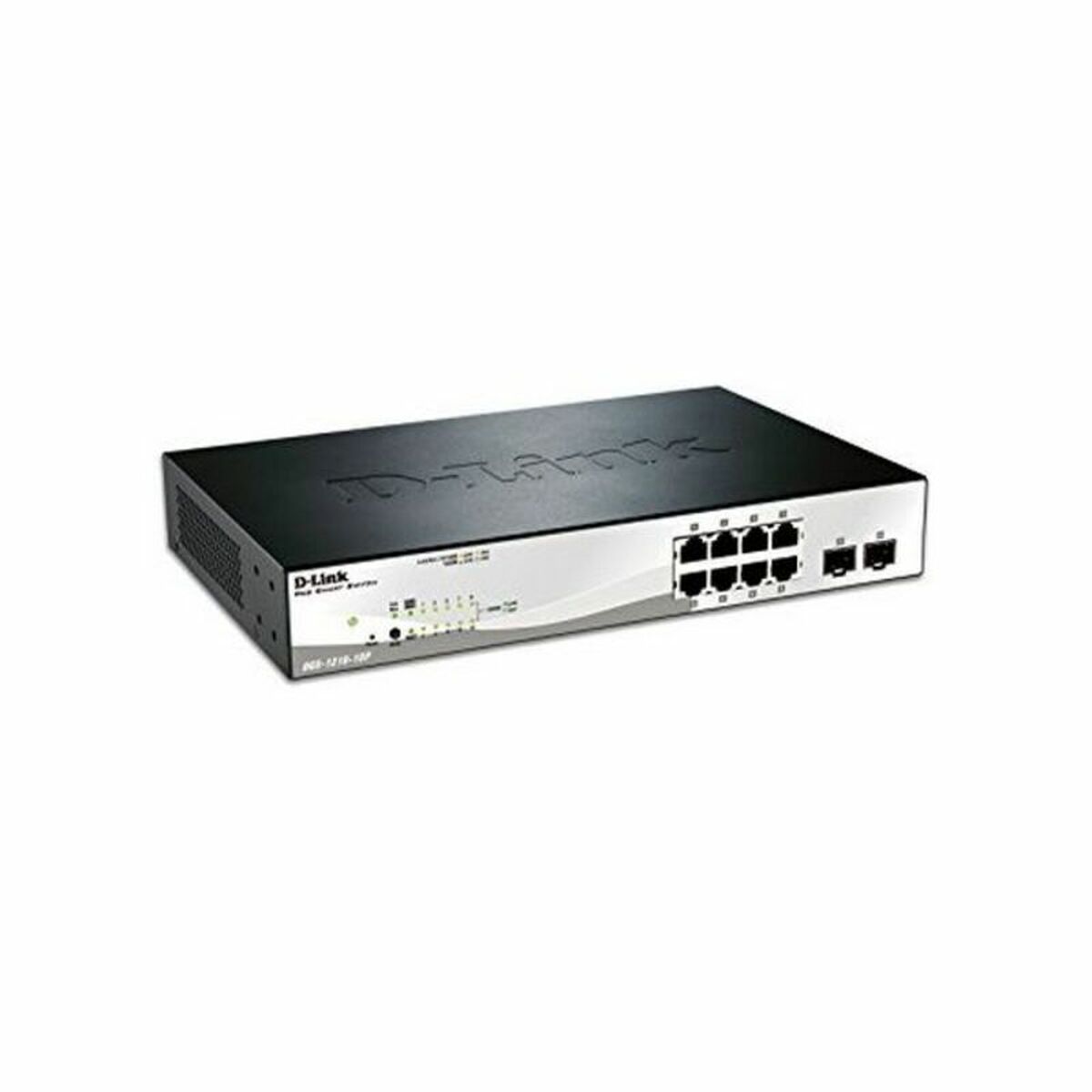 Skrivbords omkopplare D-Link DGS-1210-10P         10 Puertos RJ45 - 10