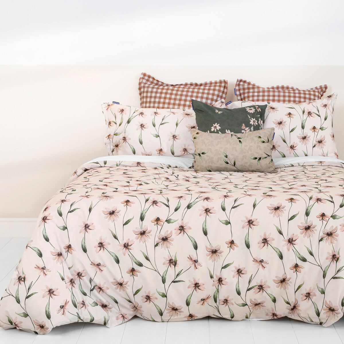 Påslakan HappyFriday Tinny bloom Multicolour 260 x 220 cm - 9