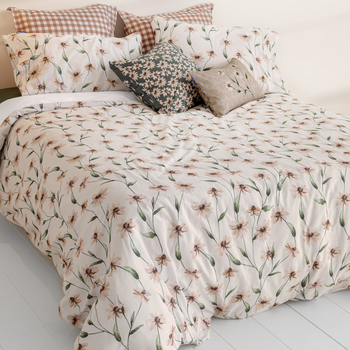 Påslakan HappyFriday Tinny bloom Multicolour 260 x 220 cm - 2