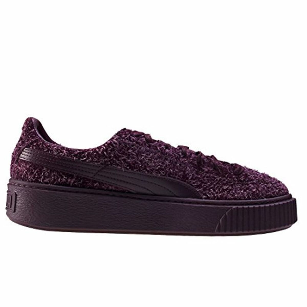 Gymnastiksko, Dam Puma Suede Platform Eletal  Violett - 13