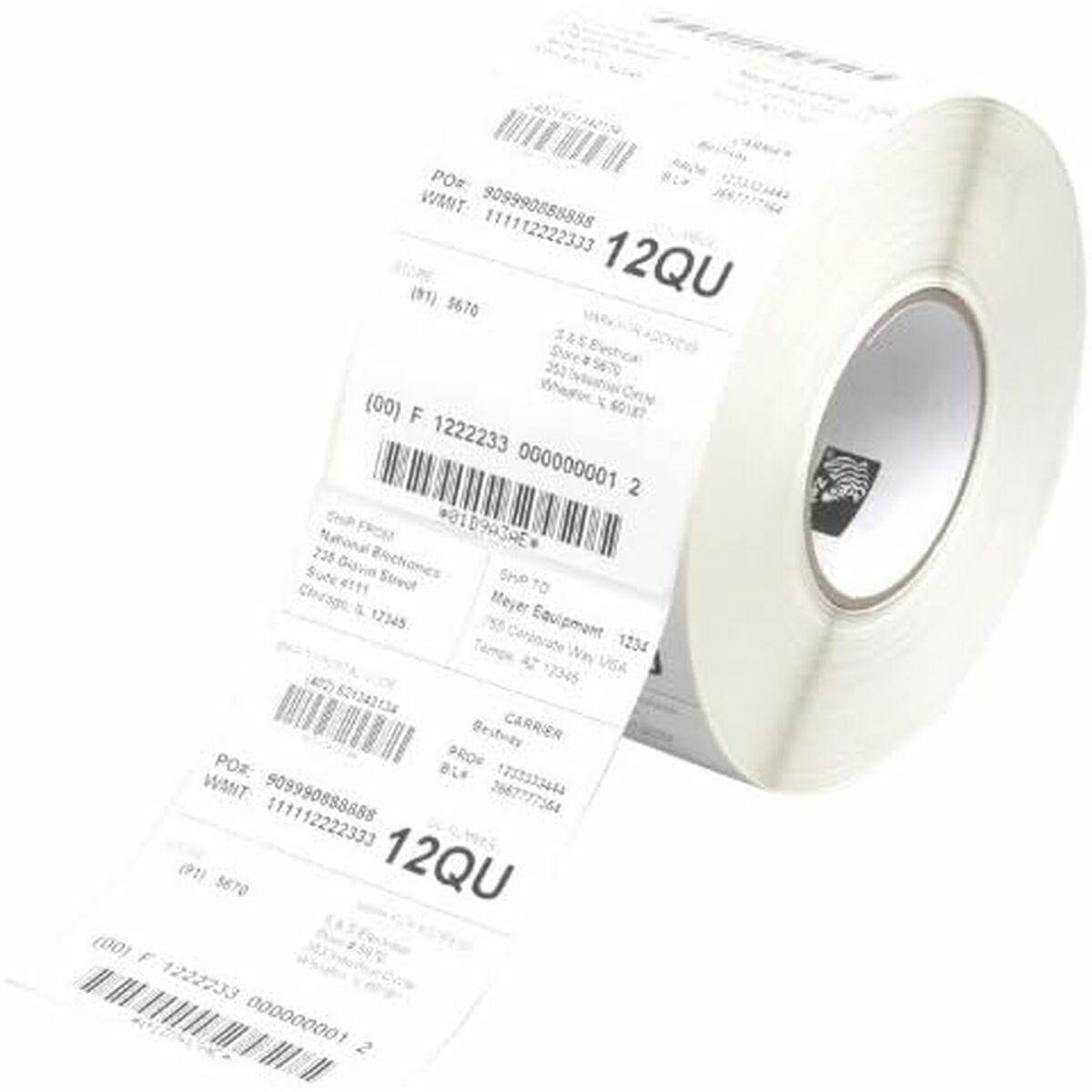 Tuschpennor Zebra 880026-038 Vit (4 antal) - 2