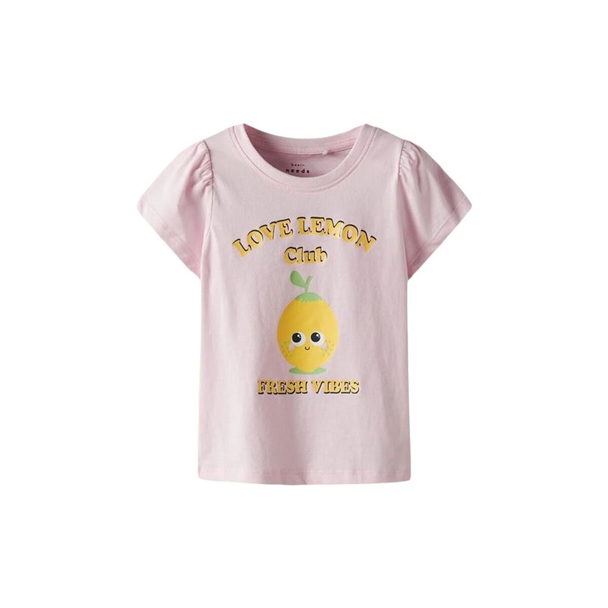 Barn T-shirt med kortärm Name It Nmfvibeke Capsl Ballerina Rosa