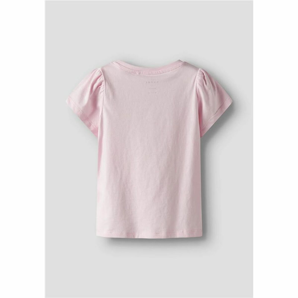 Barn T-shirt med kortärm Name It Nmfvibeke Capsl Ballerina Rosa - 3