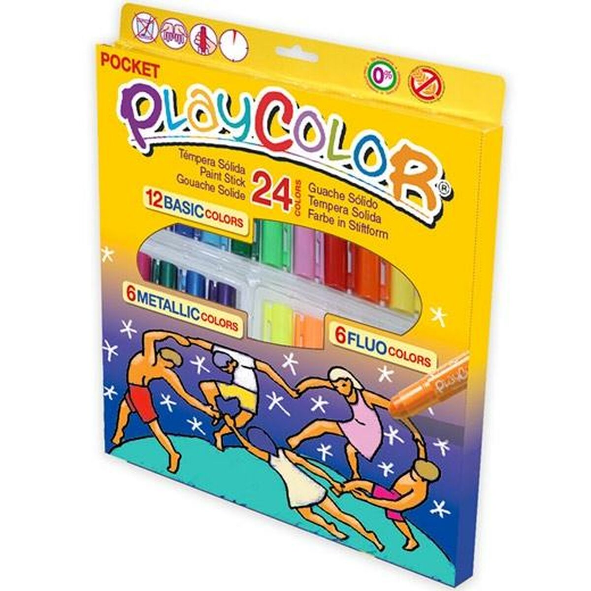 Gouache Playcolor Multicolour - 2