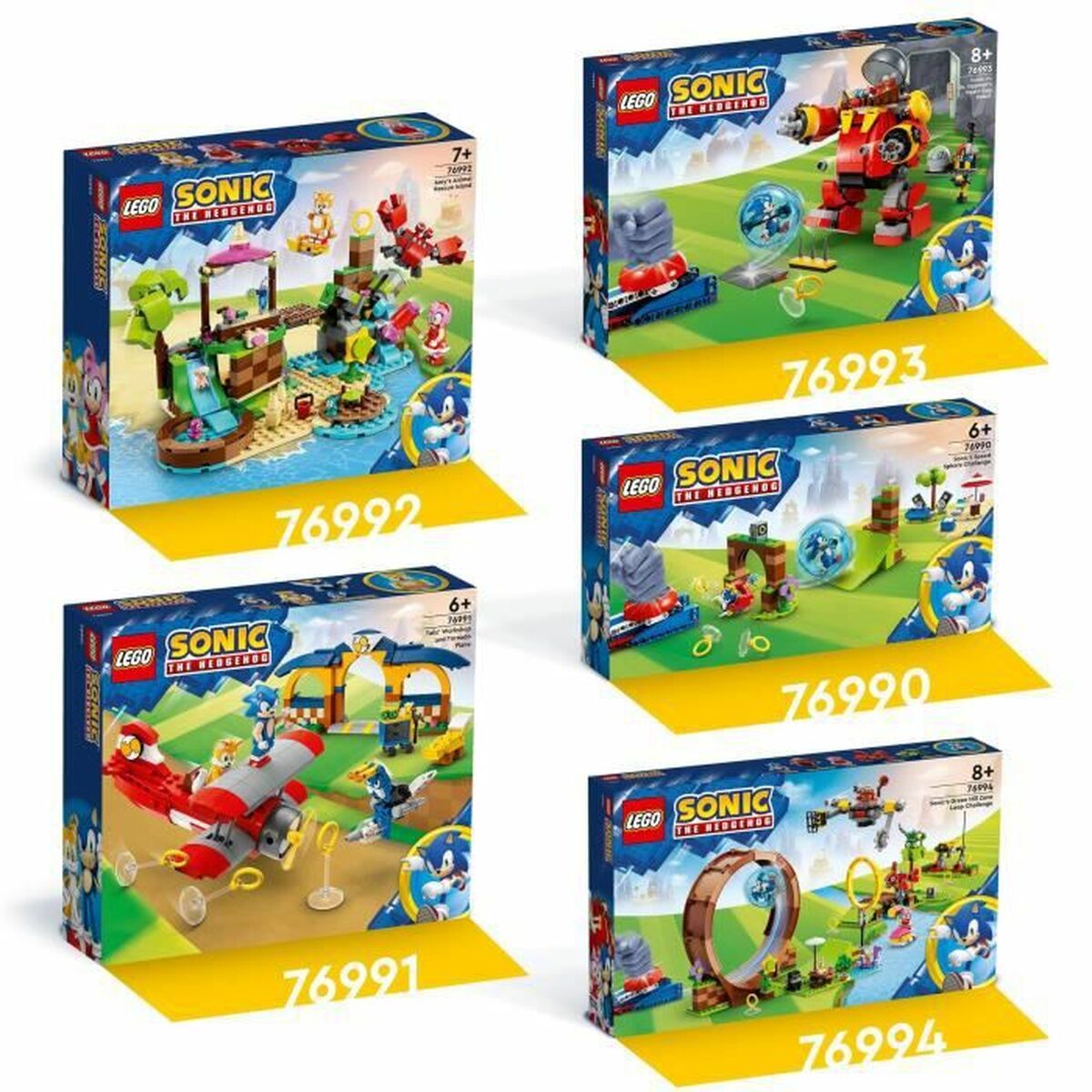 Playset Lego 76993 Sonic vs. Dr. Eggman's Death Egg Robot Sonic - 3