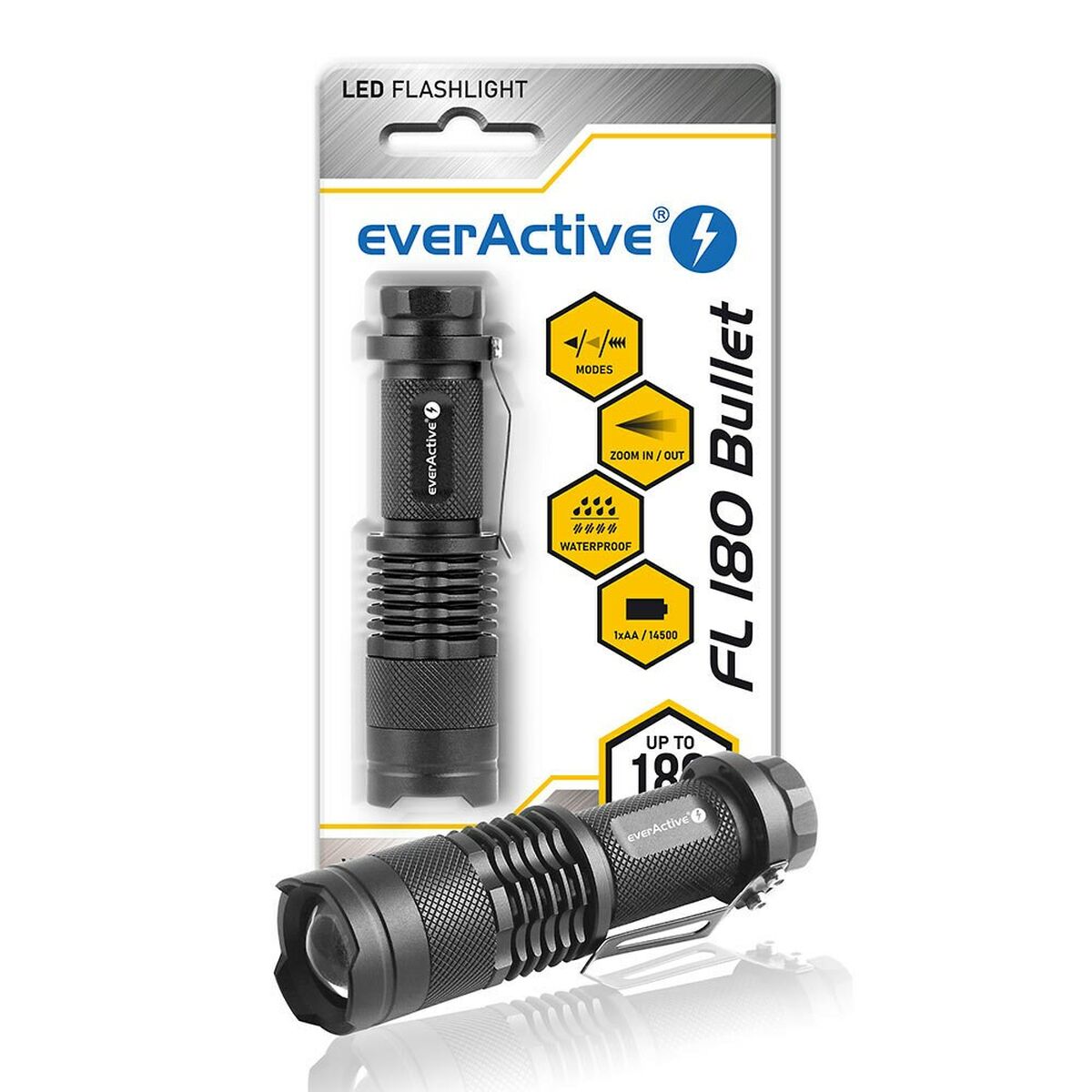 Ficklampa EverActive FL180 200 Lm - 2