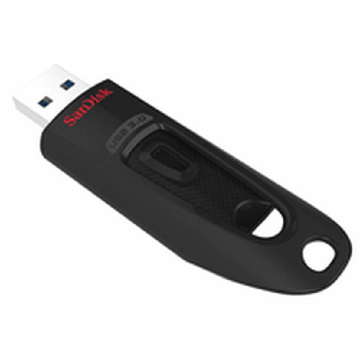 Minnessticka SanDisk SDCZ48-128G-U46 USB 3.0 Nyckelkedja Svart 128 GB DDR3 SDRAM