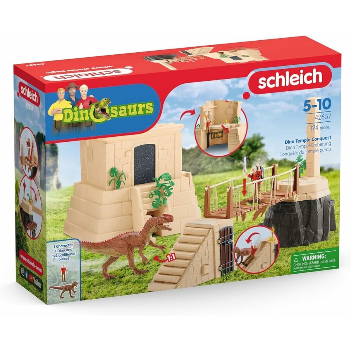 Playset Schleich Lost Temple Adventures - 5