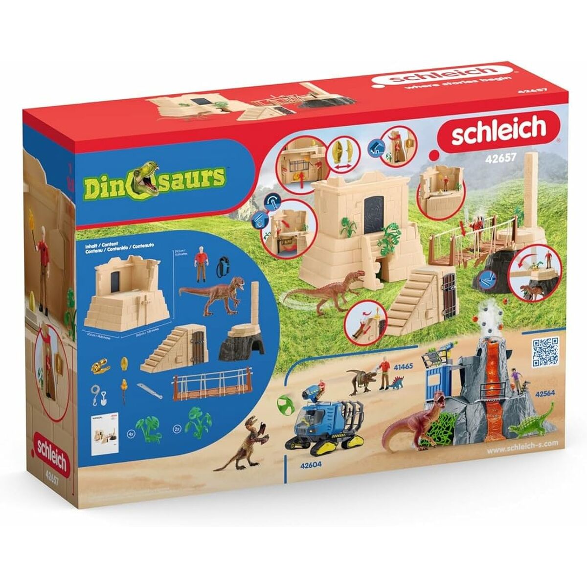 Playset Schleich Lost Temple Adventures - 6