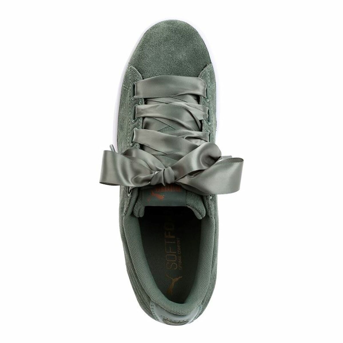 Gymnastiksko, Dam Puma Vikky Ribbon Sd P Oliv - 5