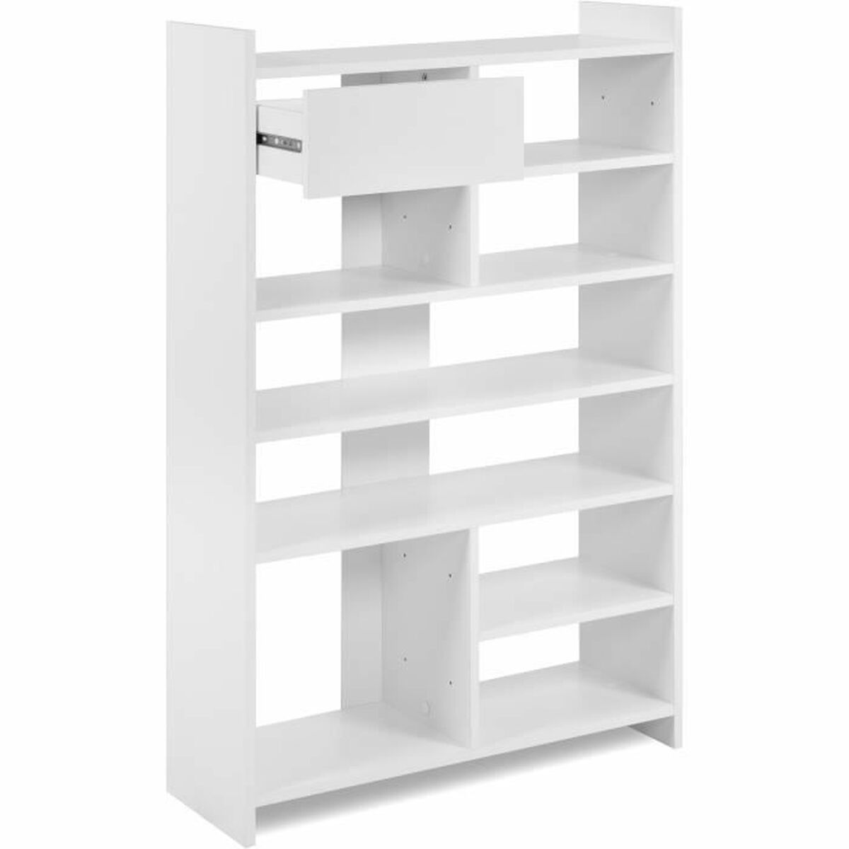 Skoställ MÜNSTER Vit Rektangulär 71,5 x 25 x 109 cm - 4