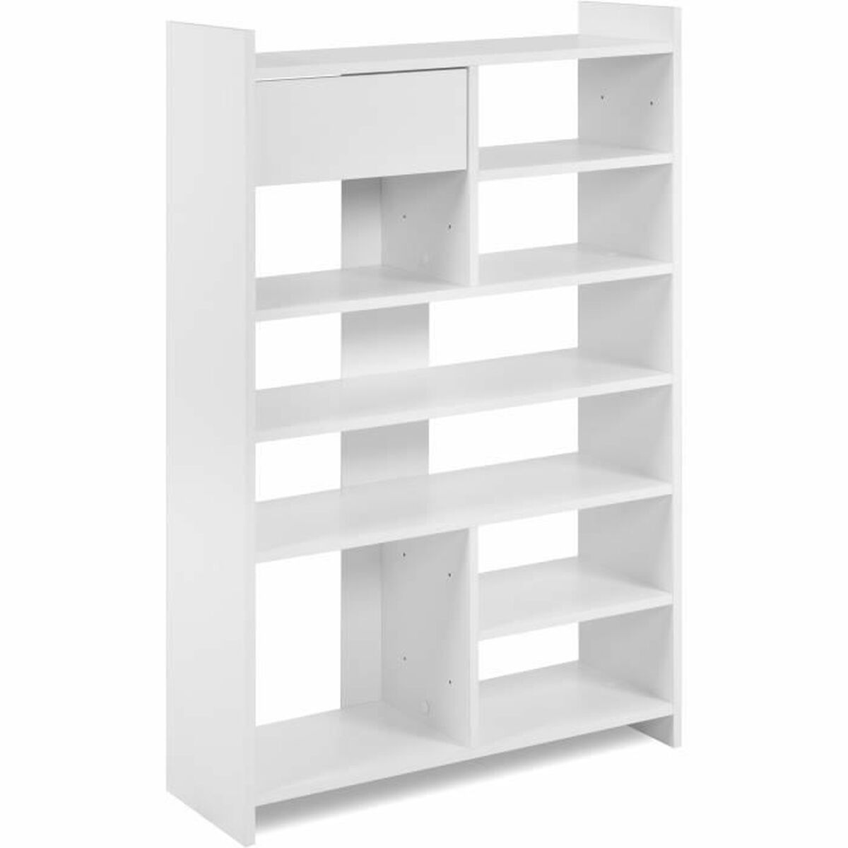 Skoställ MÜNSTER Vit Rektangulär 71,5 x 25 x 109 cm