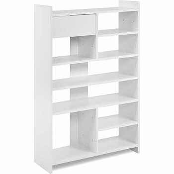 Skoställ MÜNSTER Vit Rektangulär 71,5 x 25 x 109 cm