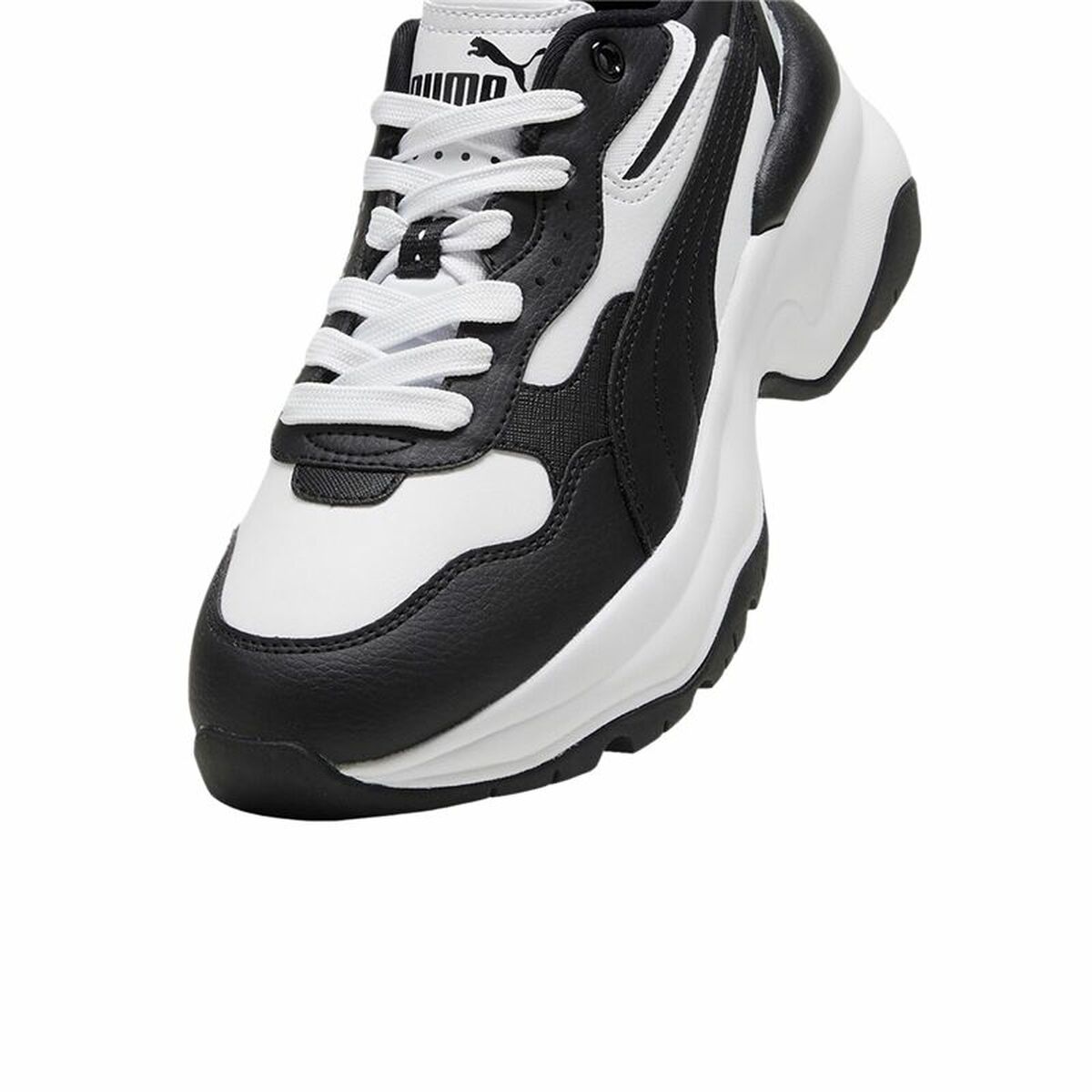 Casual Träningsskor Dam Puma Cilia Wedge Vit Svart - 4