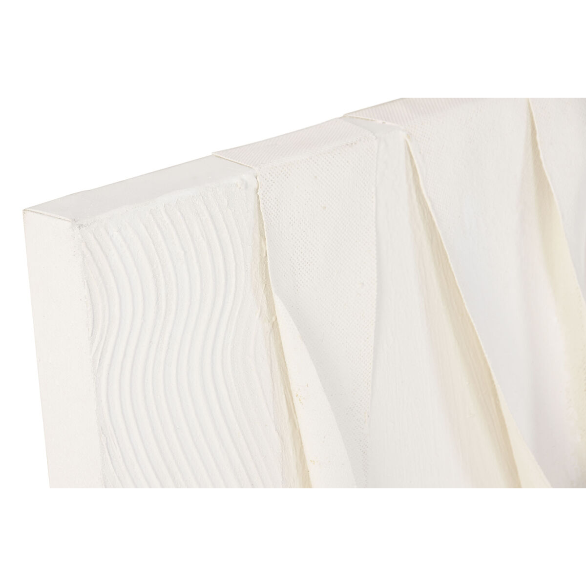 Kanvas Home ESPRIT Vit Abstrakt Skandinavisk 60 x 3,5 x 60 cm (2 antal) - 2