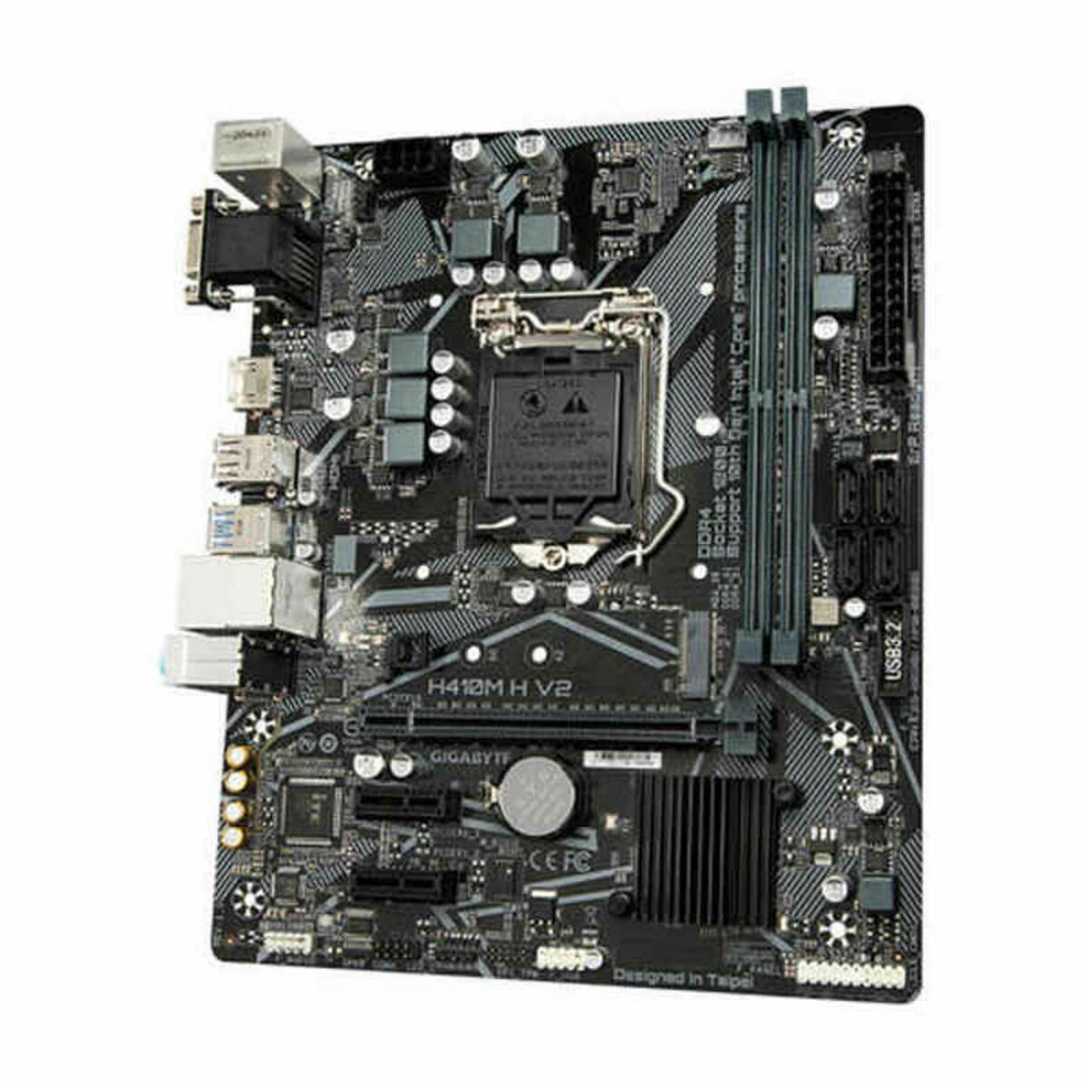 Moderkort Gigabyte H410M H V2 LGA 1200 Intel H410