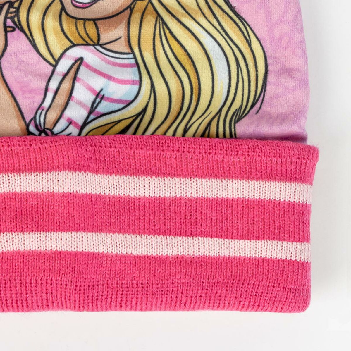 Barnmössa Barbie Rosa (One size) - 5