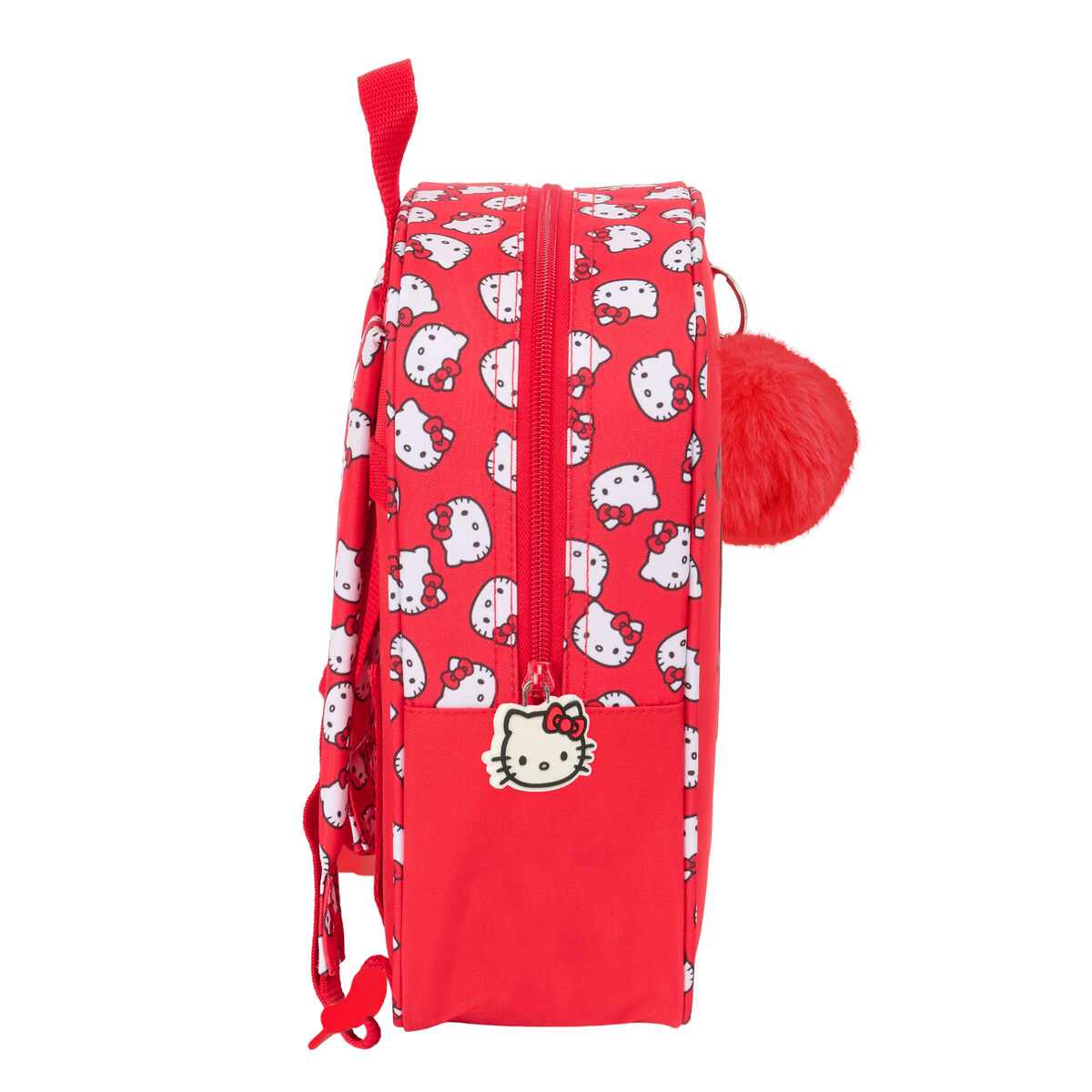 Skolryggsäck Hello Kitty Iconic Vit Röd 22 x 27 x 10 cm - 3