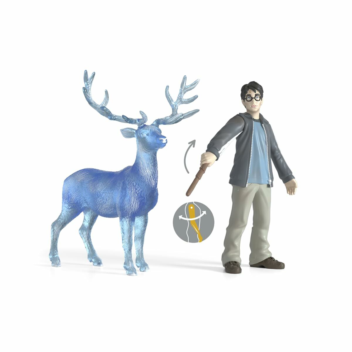 Actionfigurer Schleich Harry Potter Figurines and his Patronus - 2