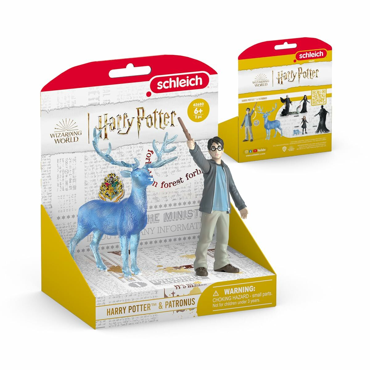 Actionfigurer Schleich Harry Potter Figurines and his Patronus - 4