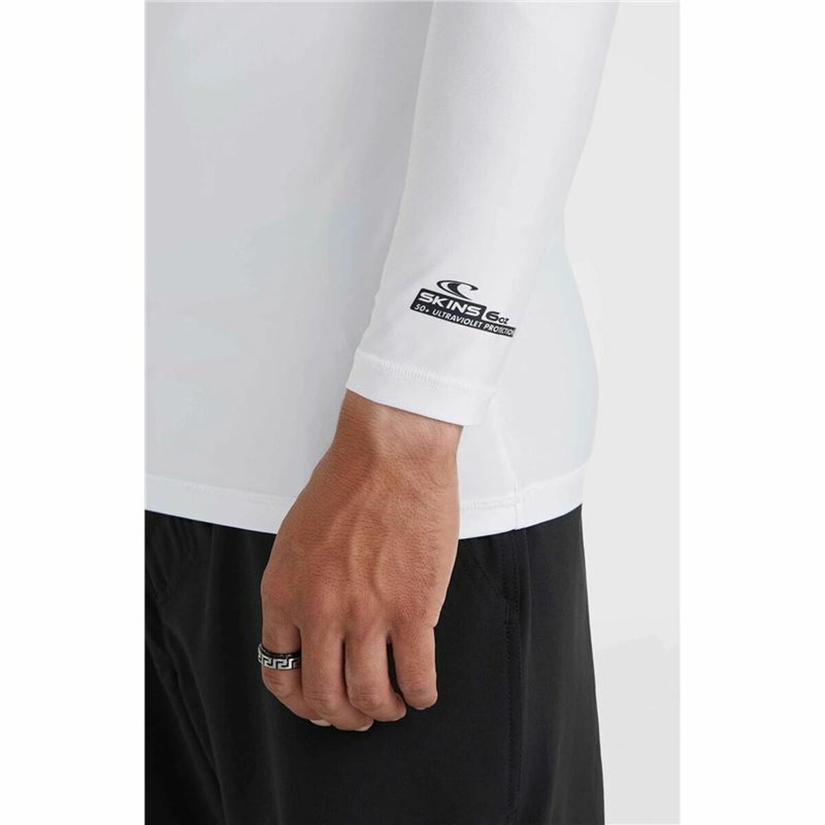 Sporttröja med ärmar O'Neill  Essentials L/Slv  Vit - 5