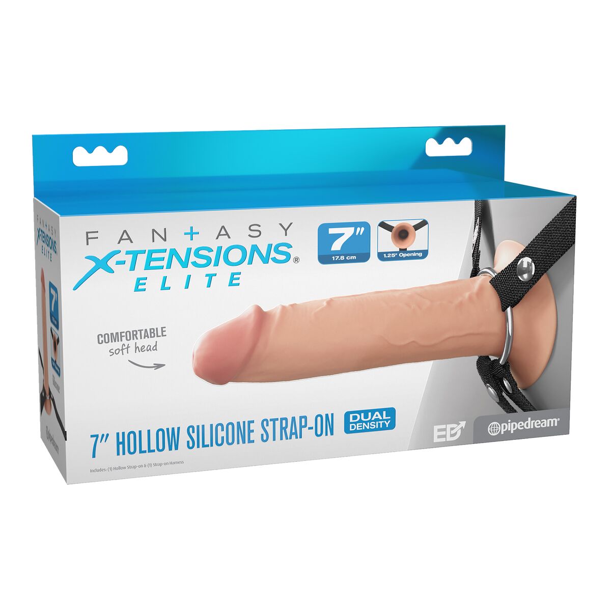 Strap-on dildo Pipedream Fantasy X-tensions Elite - 8