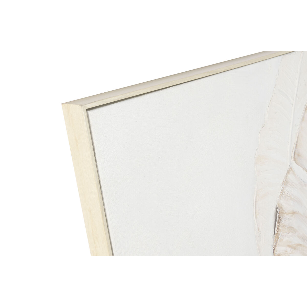 Kanvas Home ESPRIT Vit Beige Blad Skandinavisk 102,5 X 5,5 X 152,5 CM - 3