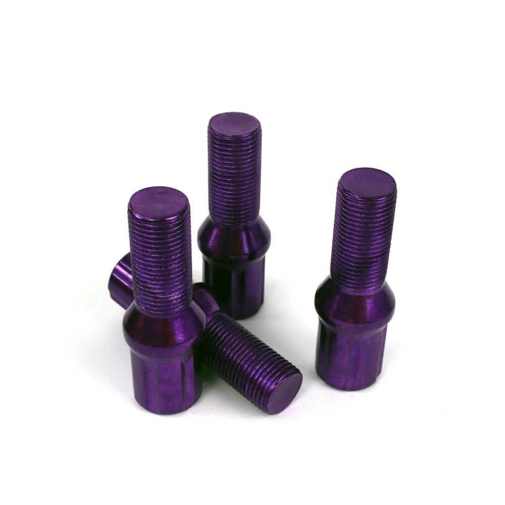 Set Skruv OMP 27 mm Violett 20 uds M12 x 1,50 - 2