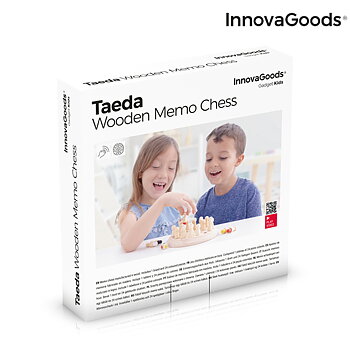 Minnesspel i trä Taeda InnovaGoods 26 Delar