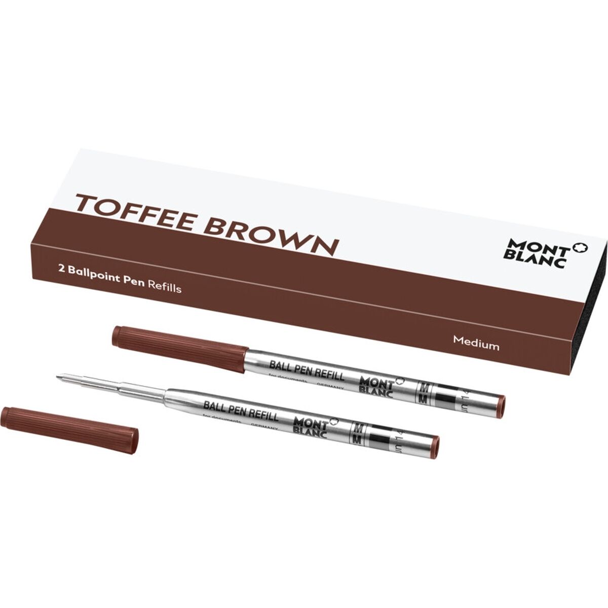 Refill för kulspetspenna Montblanc 125957 Brun 2 antal