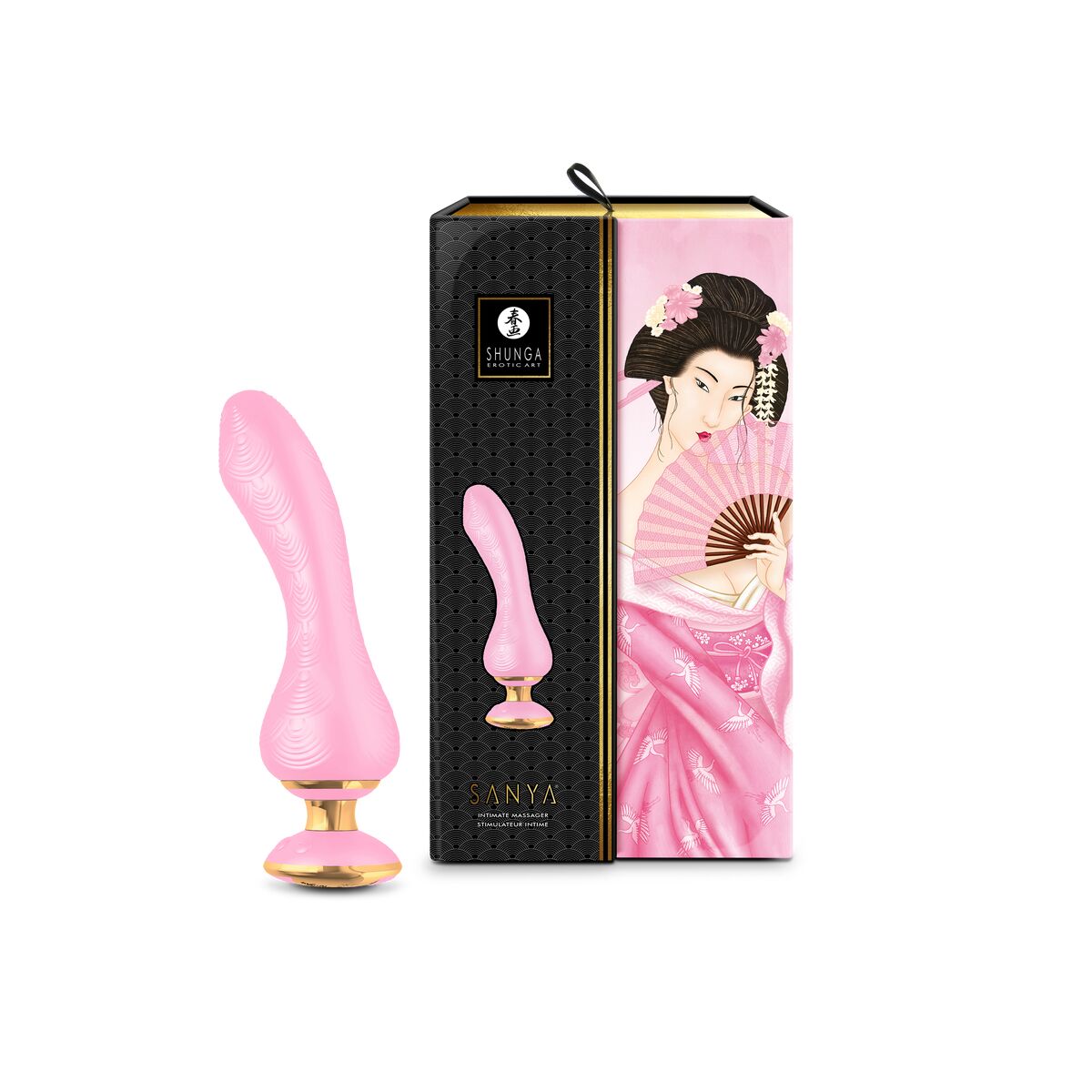 G-spotvibrator Shunga Sanya Ljusrosa - 5