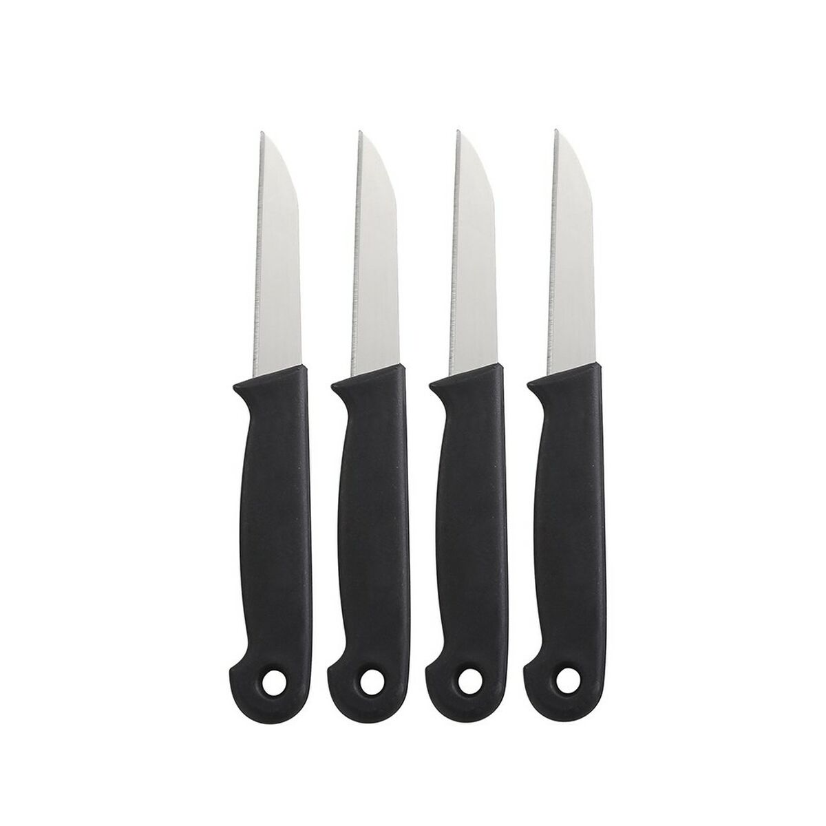 Set med skalknivar Svart 16 cm 4 Delar (36 antal) - 2