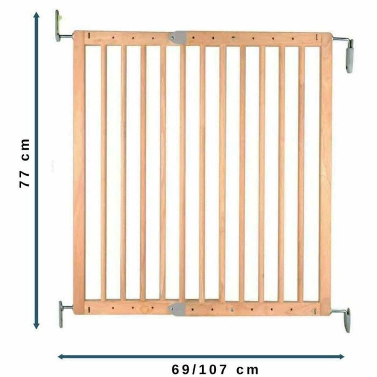 Säkerhetsbarriär Nordlinger PRO 69 cm 107 cm - 8