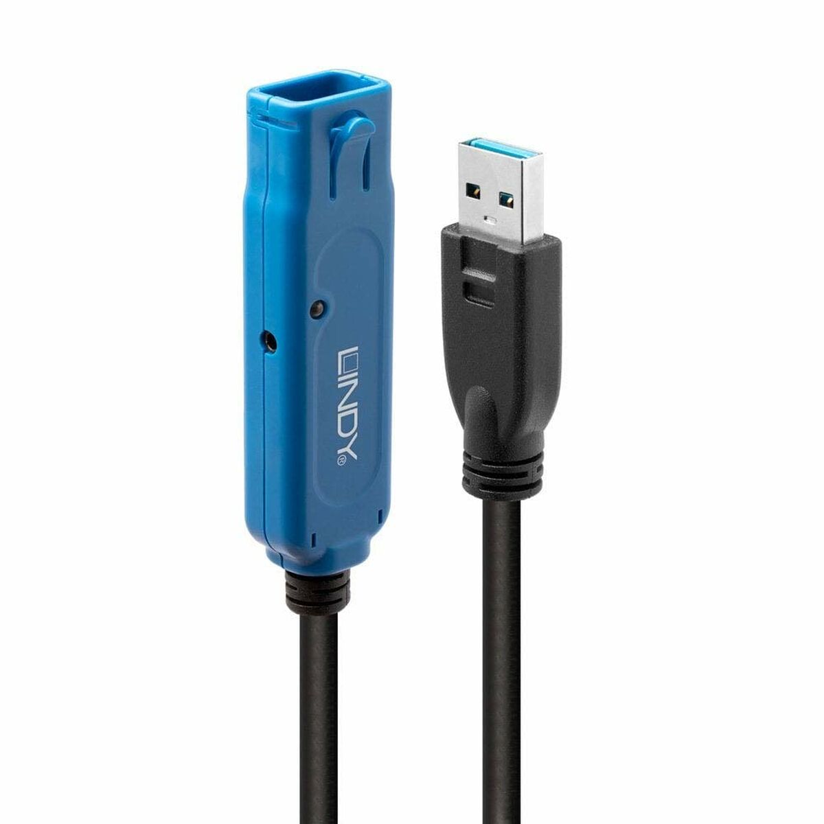 USB-kabel LINDY 43158 8 m Blå Svart - 2
