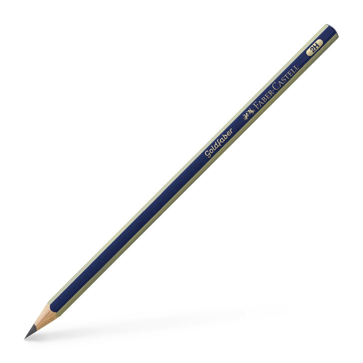 Penna Faber-Castell GoldFaber 1221 Sexkantig 2H (12 antal) - 2
