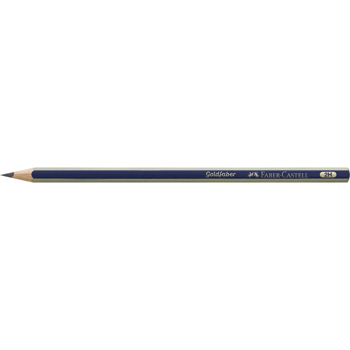 Penna Faber-Castell GoldFaber 1221 Sexkantig 2H (12 antal) - 3