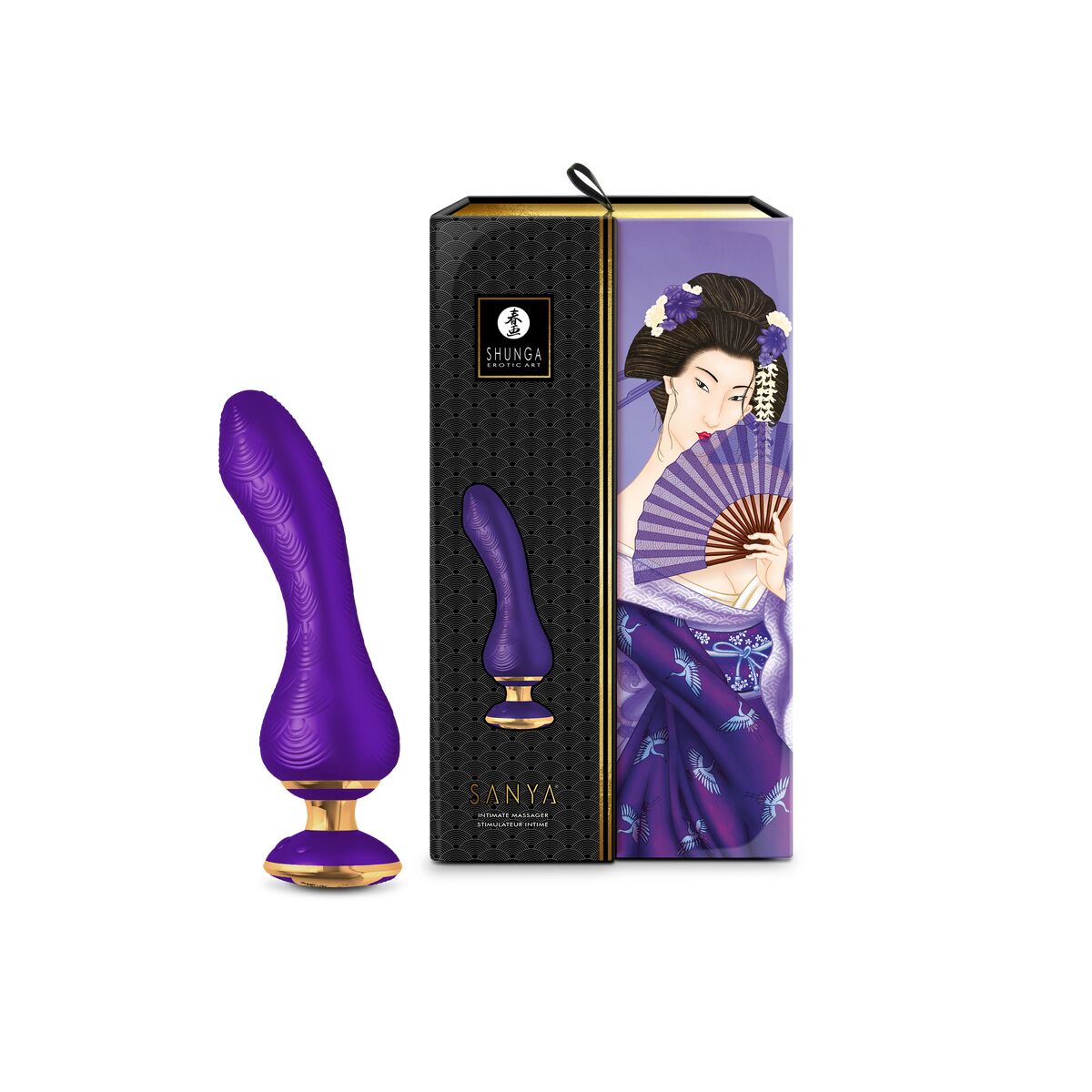 G-spotvibrator Shunga Sanya Purpur - 5