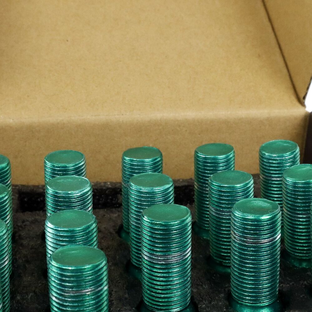 Set Skruv OMP 27 mm Grön 20 uds M12 x 1,50 - 2