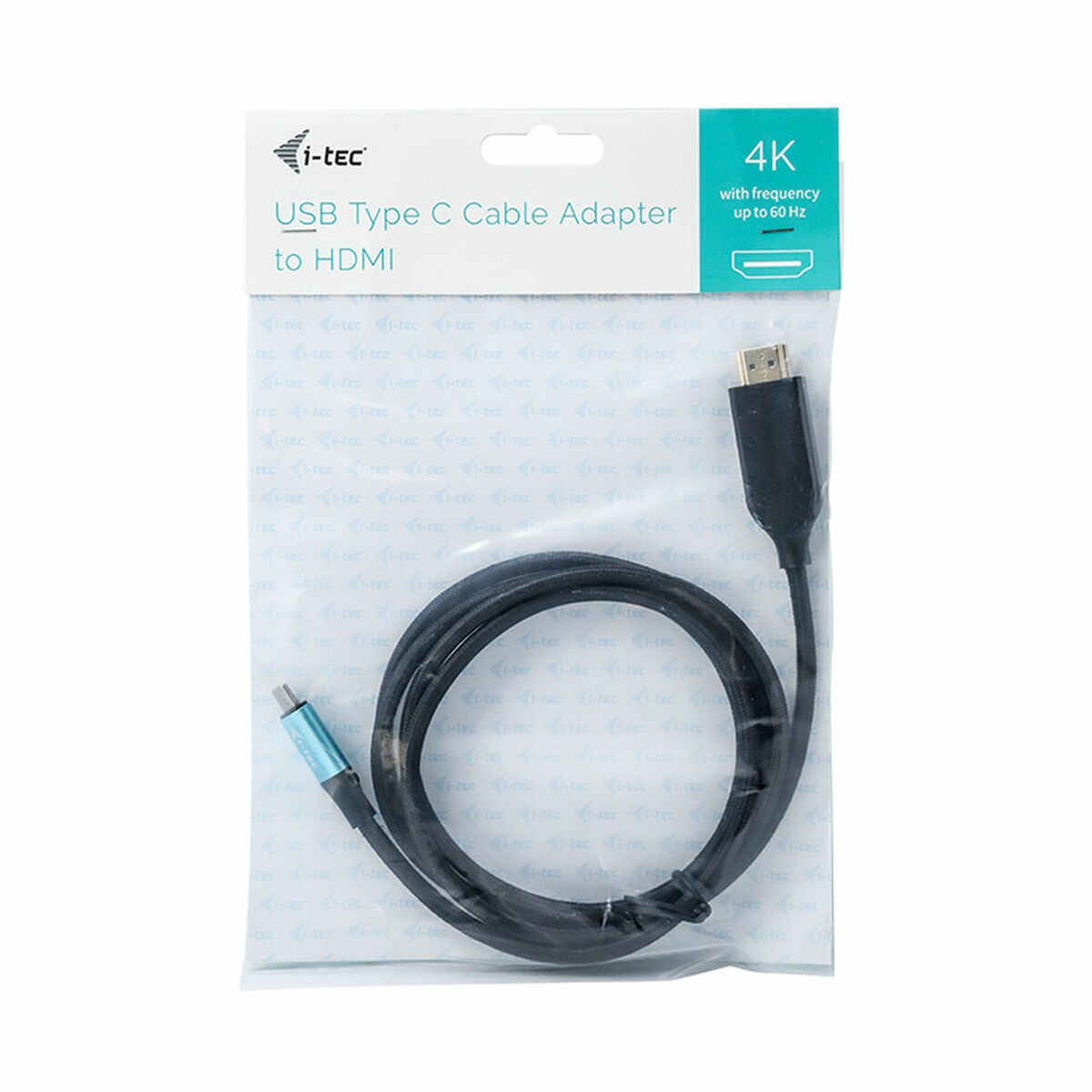 USB-C till HDMI Kabel i-Tec C31CBLHDMI60HZ2M Svart 2 m 4K Ultra HD - 7